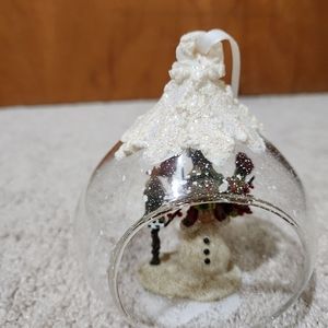 Snowman Christmas ornament